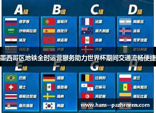 墨西哥区地铁全时运营服务助力世界杯期间交通流畅便捷